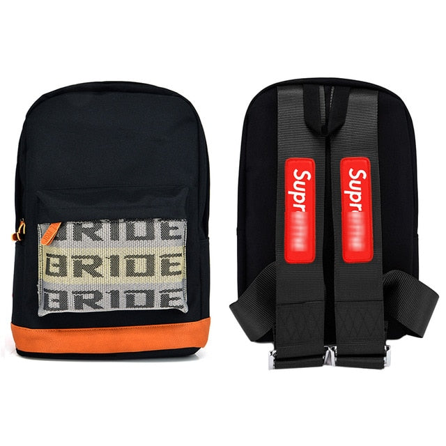 JDM Style Race Harness Backpack