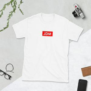 JDM Box Logo Short-Sleeve Unisex T-Shirt