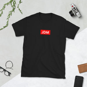 JDM Box Logo Short-Sleeve Unisex T-Shirt